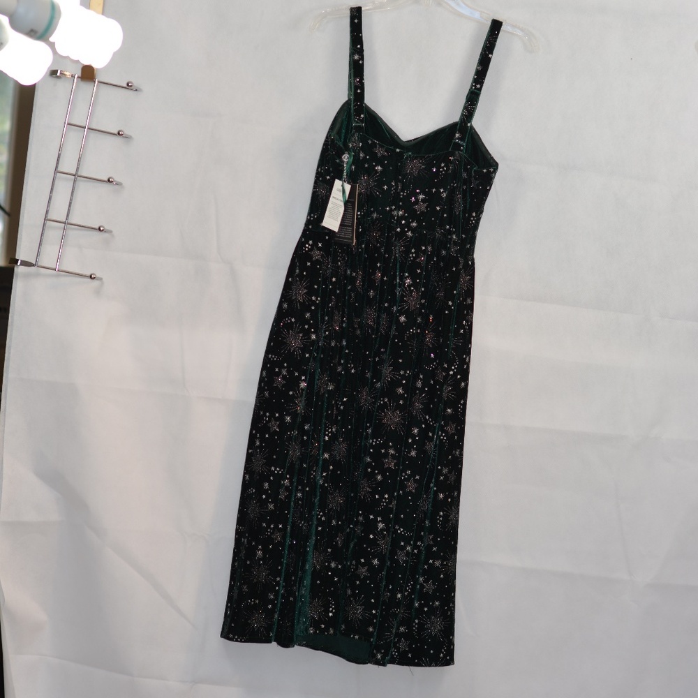 ModCloth X Collectief. Velvet  Dress SZ 10 NWT - Picture 8 of 10